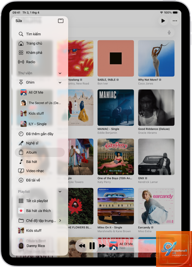 Apple Music trên iPad - Hình 5