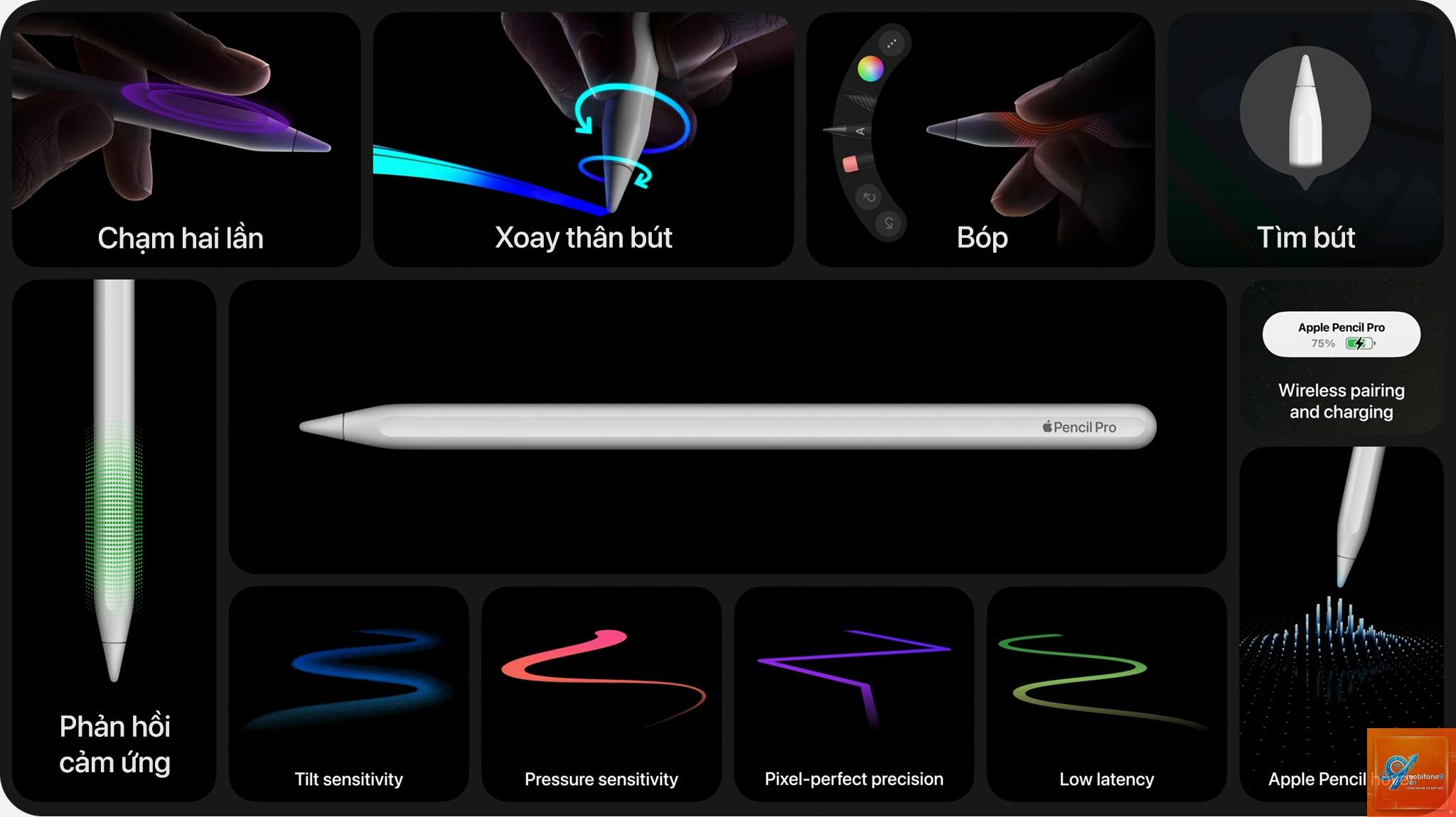 Apple Pencil Pro có gì mới - Hình 1