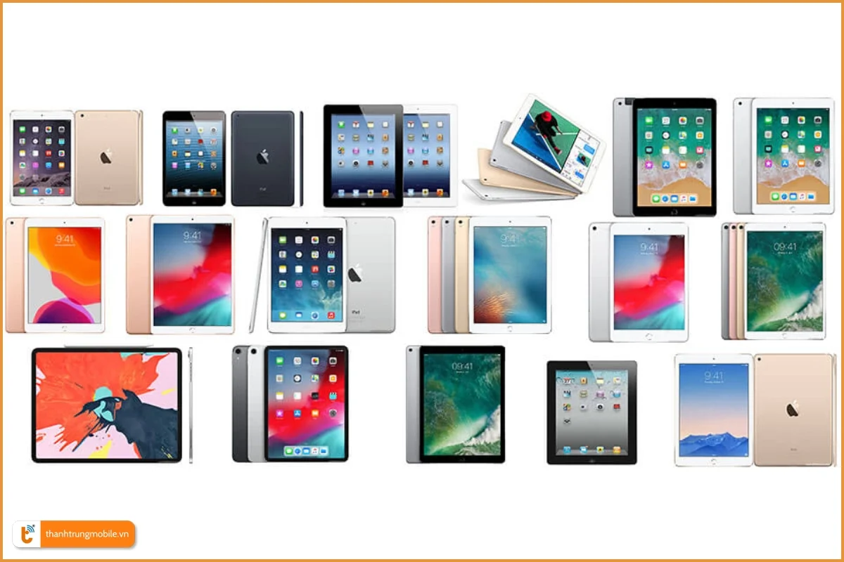 Các đời iPad từ trước đến nay - Hình 2