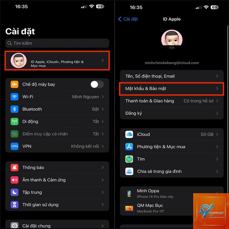 Cách bảo mật Apple ID trên iPad - Hình 2