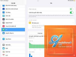 Cách bật chế độ tiết kiệm pin trên iPad
