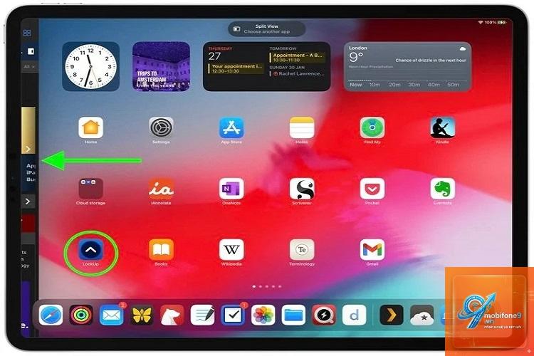 Cách chia đôi màn hình iPad - Hình 5