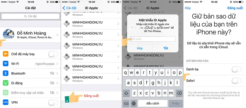 Cách đăng xuất iCloud trên iPad - Hình 2