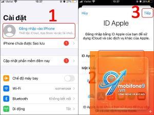 Cách đăng xuất iCloud trên iPad