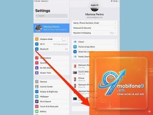 Cách đổi Apple ID trên iPad