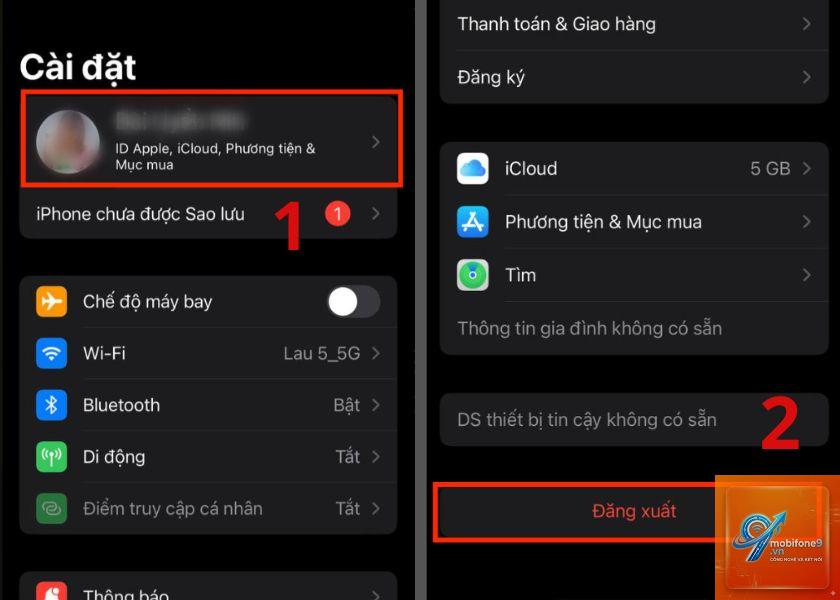 Cách đổi Apple ID trên iPad - Hình 4