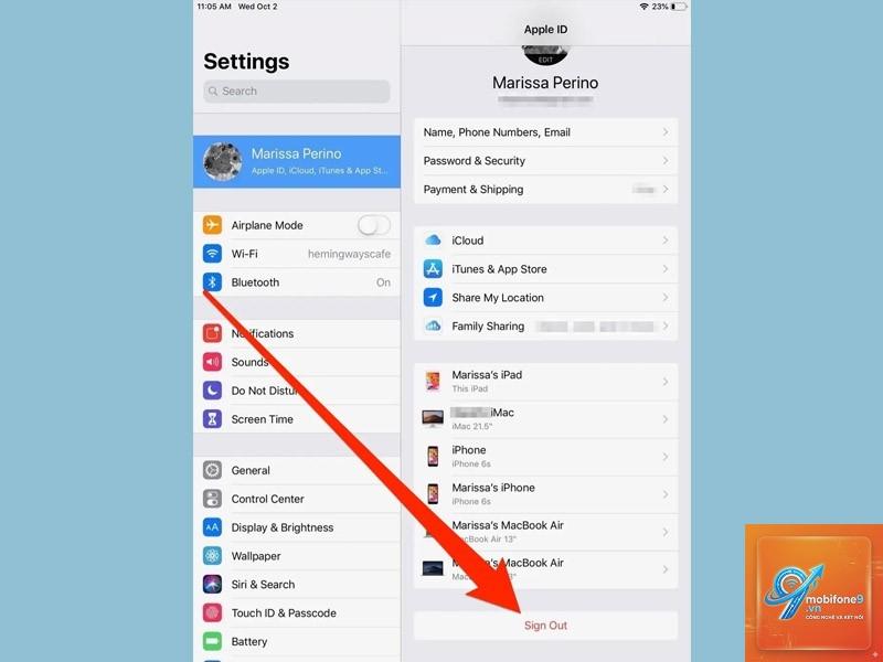 Cách đổi Apple ID trên iPad - Hình 1