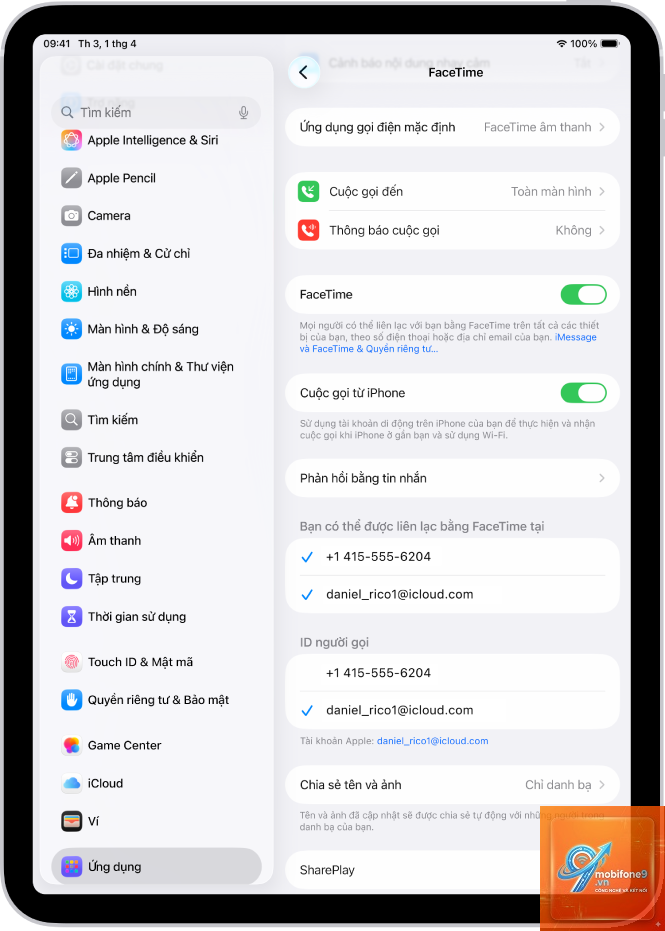 Cách dùng FaceTime trên iPad - Hình 3