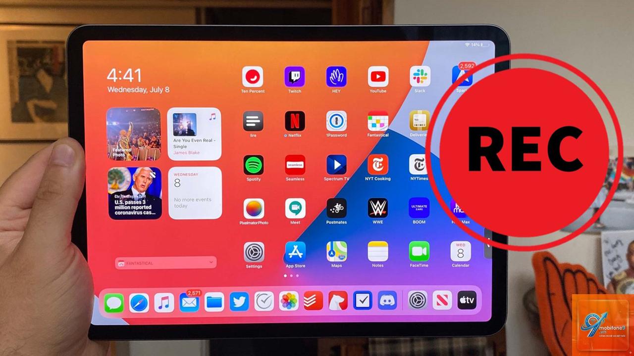 Cách ghi màn hình iPad - Hình 3