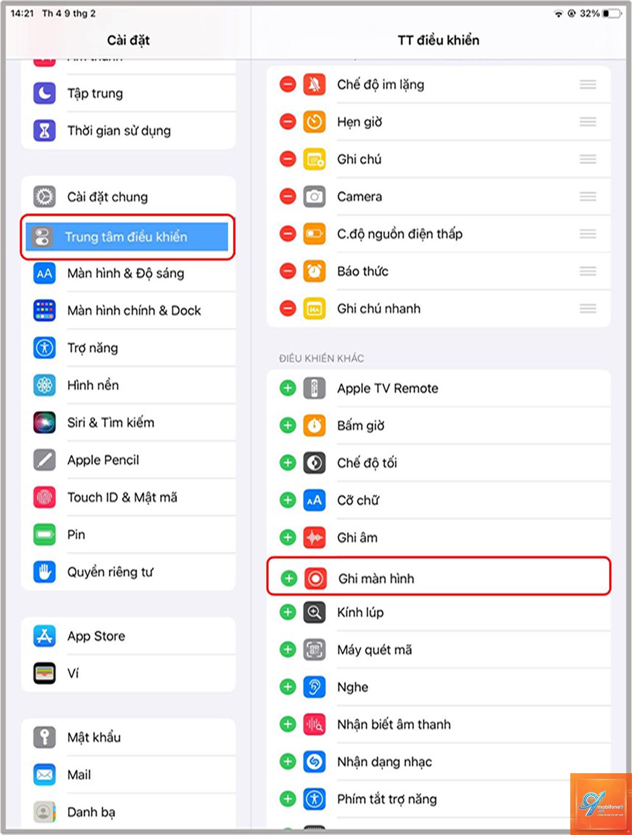 Cách ghi màn hình iPad - Hình 4