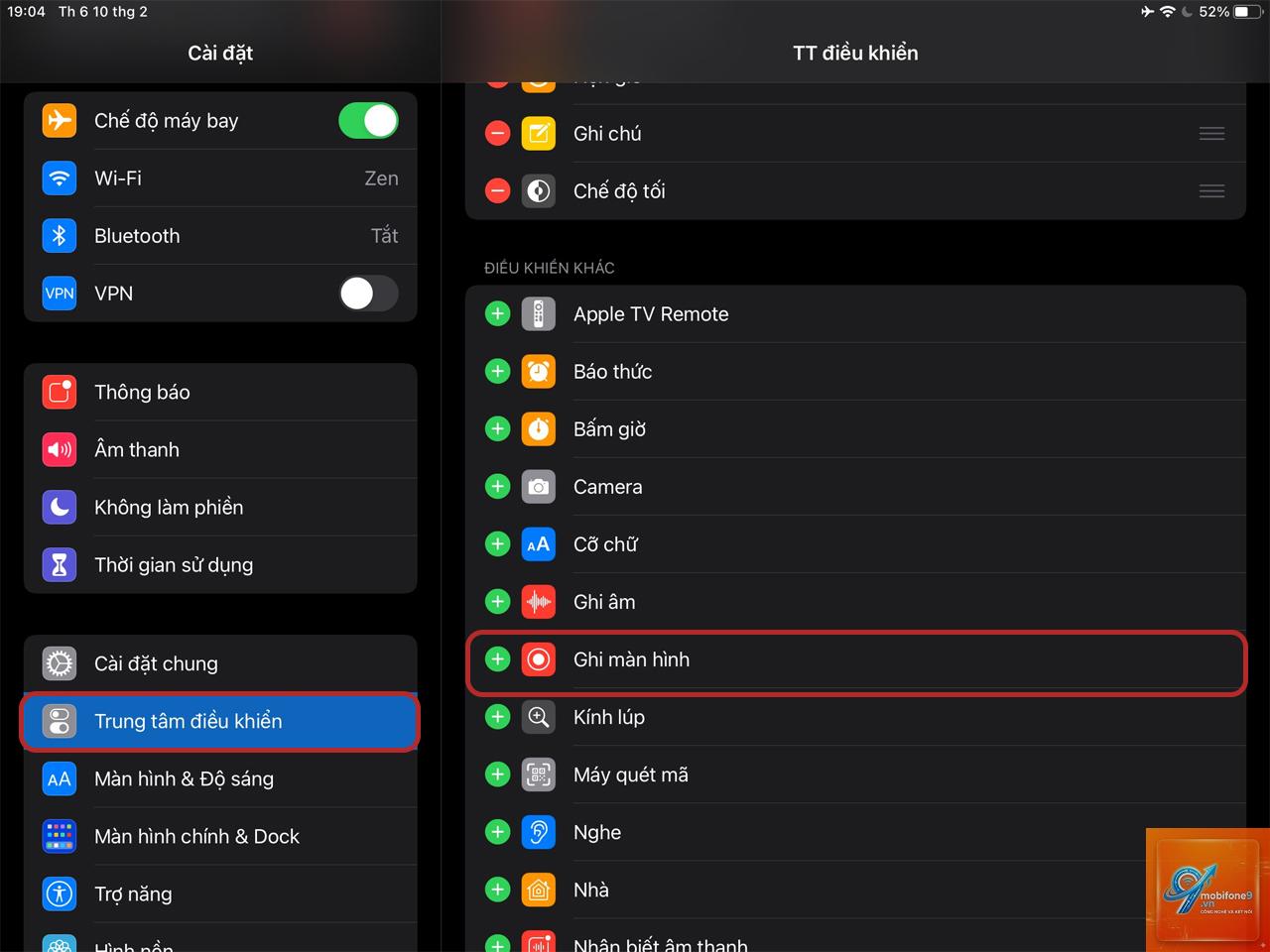 Cách ghi màn hình iPad - Hình 5