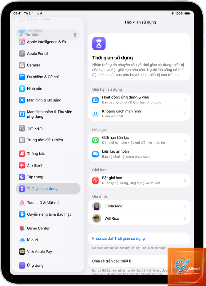 Cách kiểm soát thời gian sử dụng iPad - Hình 3