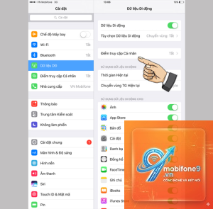 Cách phát hotspot từ iPad