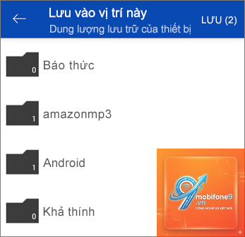 Cách tải dữ liệu từ OneDrive về iPad - Hình 5