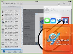 Cách tải file từ Dropbox về iPad