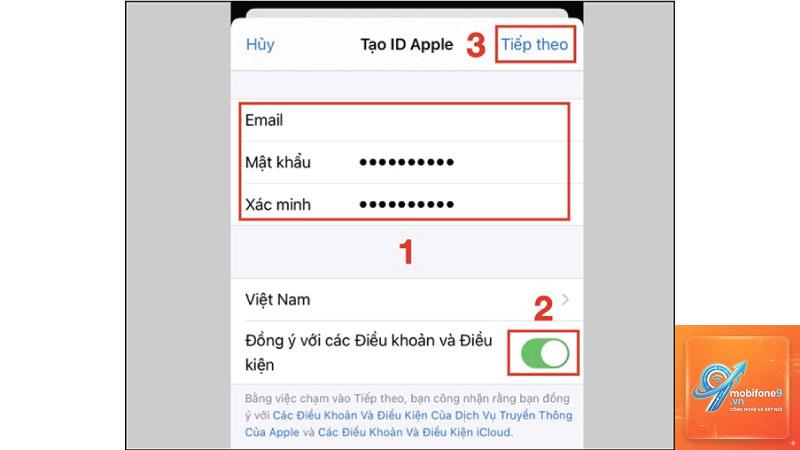Cách tạo Apple ID trên iPad - Hình 2
