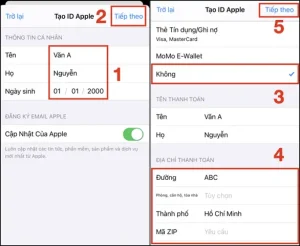 Cách tạo Apple ID trên iPad