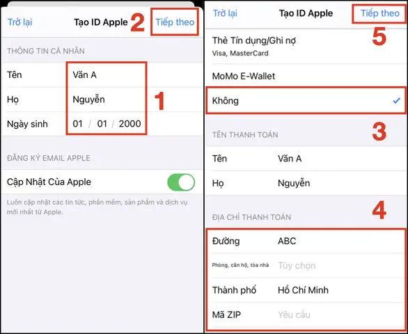 Cách tạo Apple ID trên iPad - Hình 1