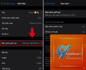 Check bảo hành iPad