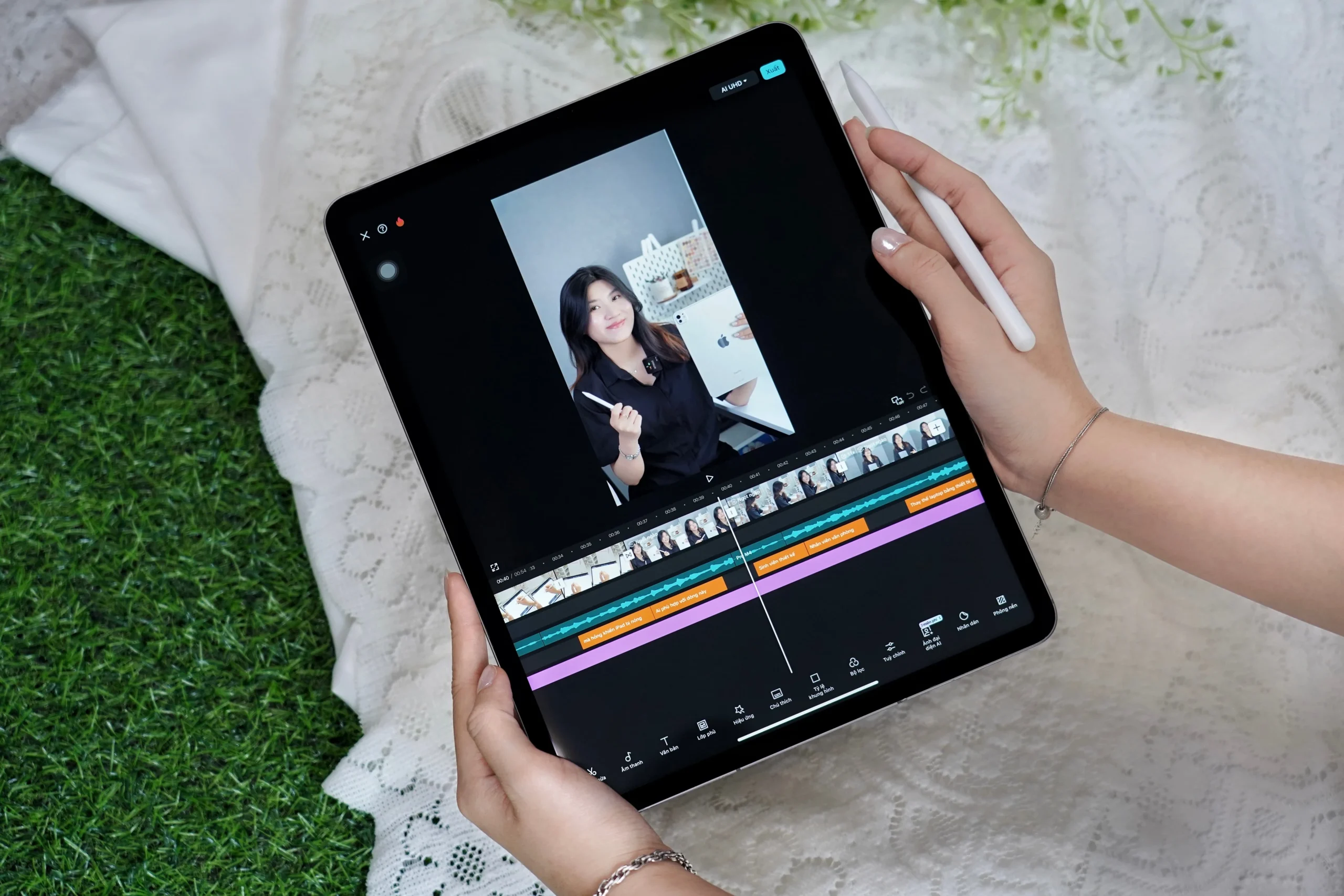 Edit video bằng iPad