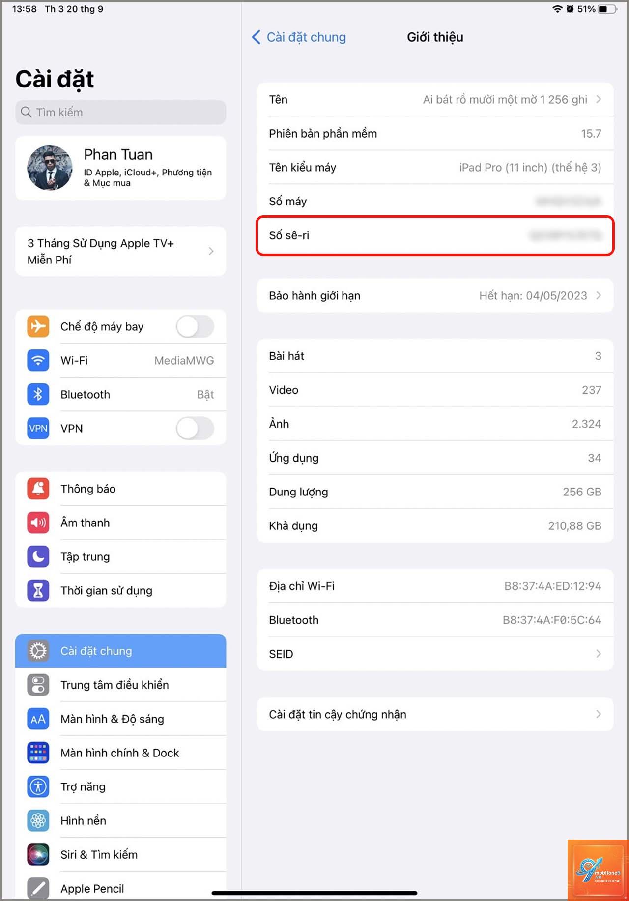 Kiểm tra xuất xứ iPad - Hình 4