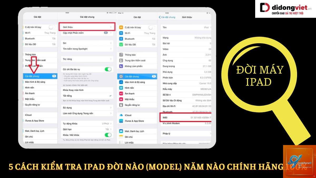 Kiểm tra xuất xứ iPad - Hình 5
