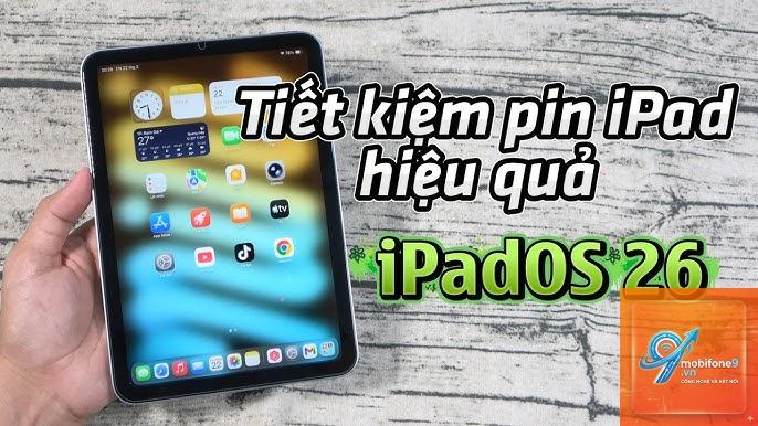 Mẹo tiết kiệm pin iPad - Hình 1