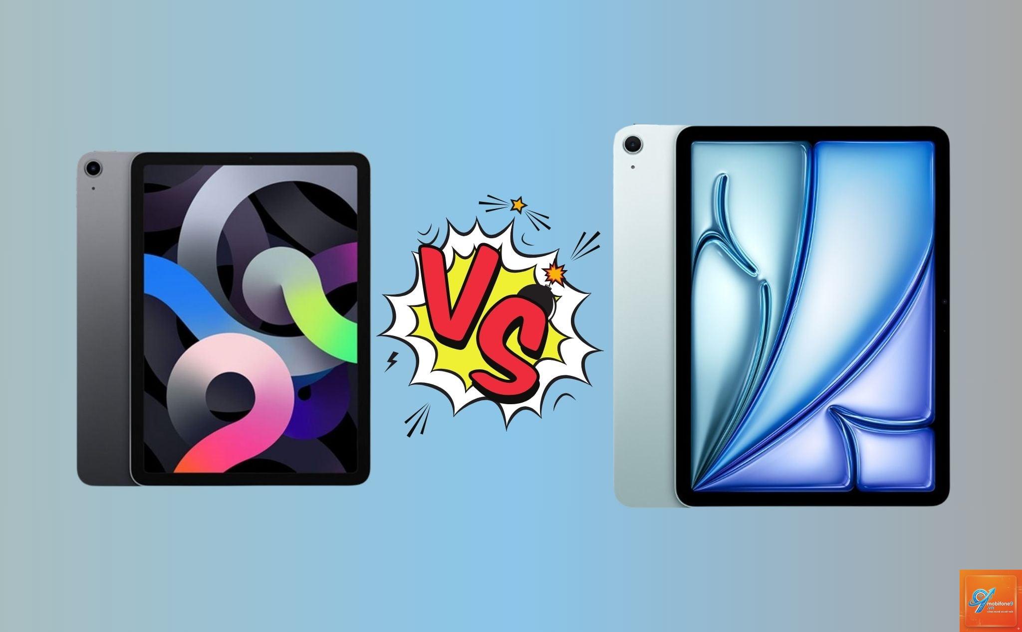 So sánh iPad Air M1 và M2 - Hình 3