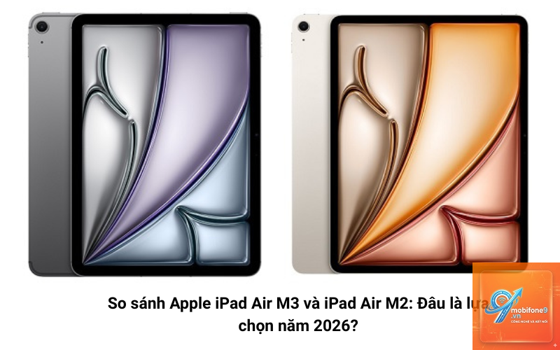 So sánh iPad Air M2 và M3 - Hình 4