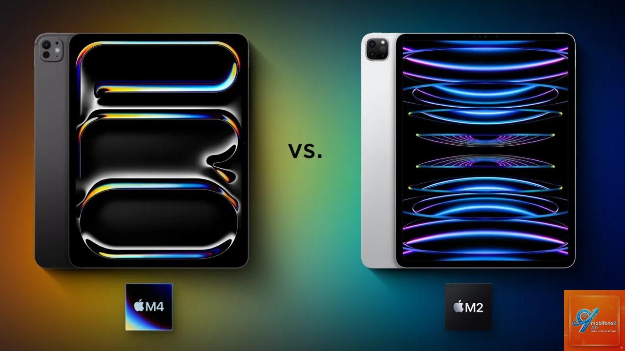 So sánh iPad Pro M2 và M4 - Hình 1