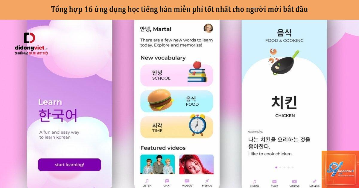 Ứng dụng học tiếng Hàn trên iPad - Hình 5
