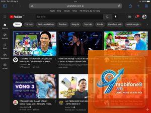YouTube trên iPad