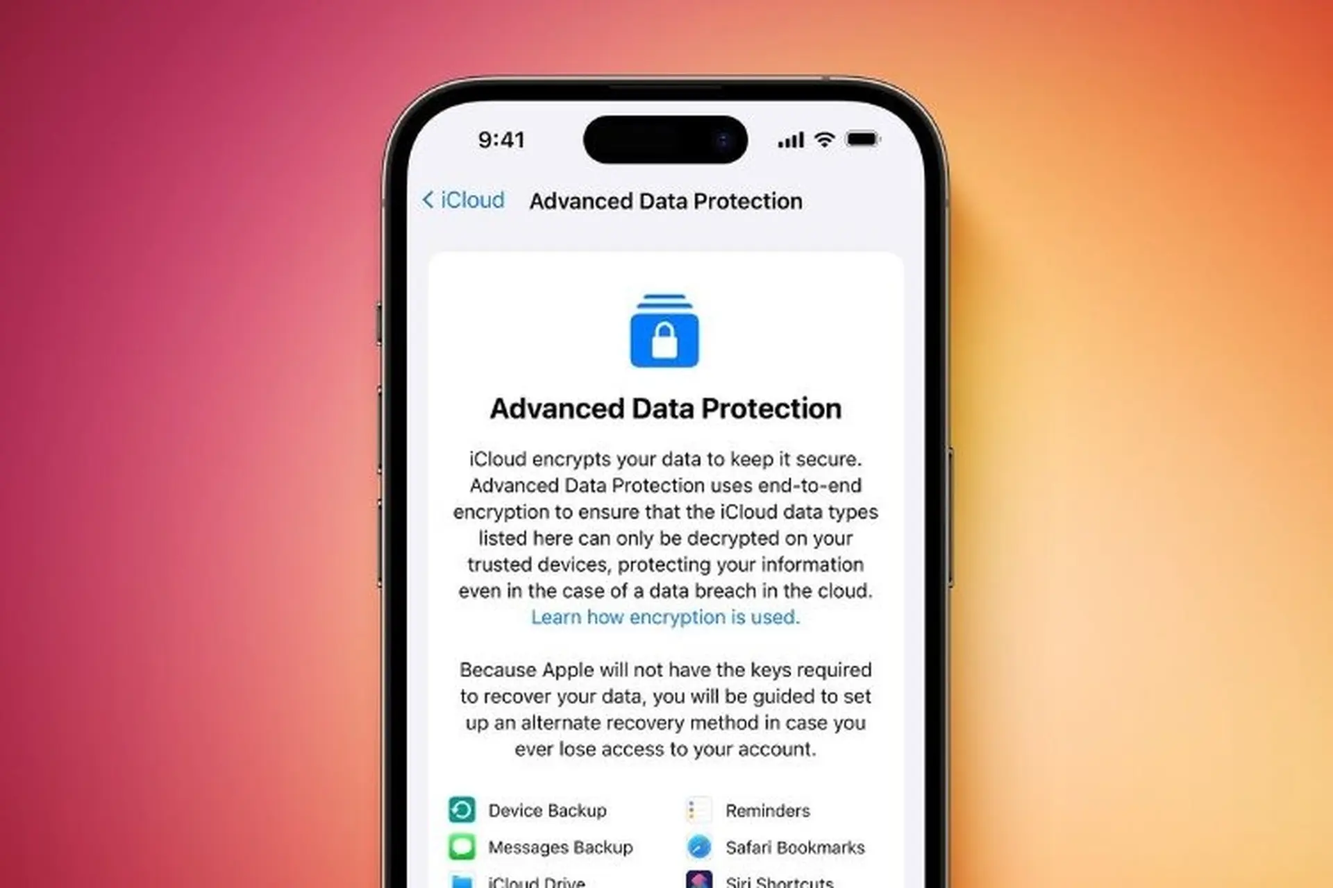 advanced data protection là gì - Hình 1