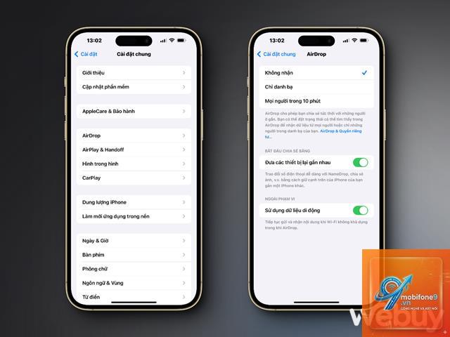airdrop không hiển thị thiết bị - Hình 5
