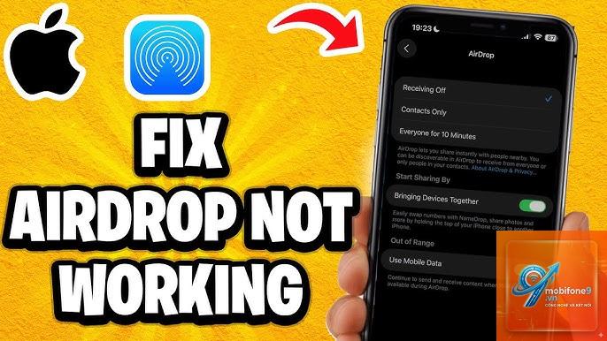 airdrop not working fix - Hình 5
