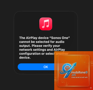 airplay bị lỗi sau cập nhật ios