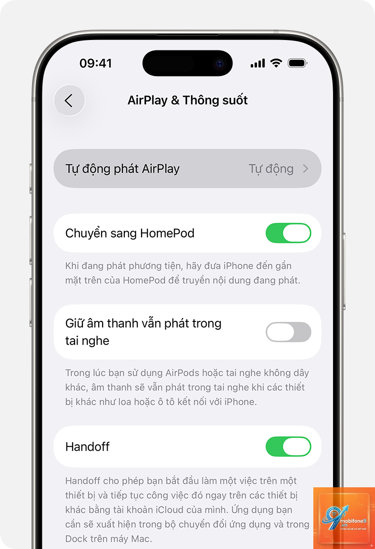 airplay không có hình ảnh - Hình 3