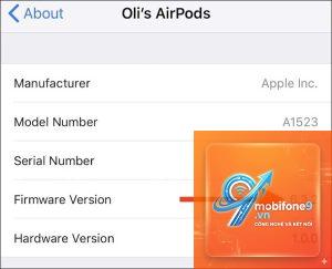 airpods không cập nhật firmware