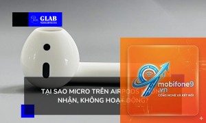 airpods không nhận micro