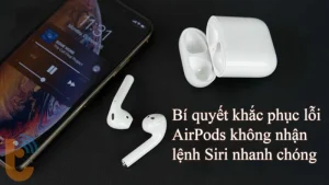 airpods không nhận siri