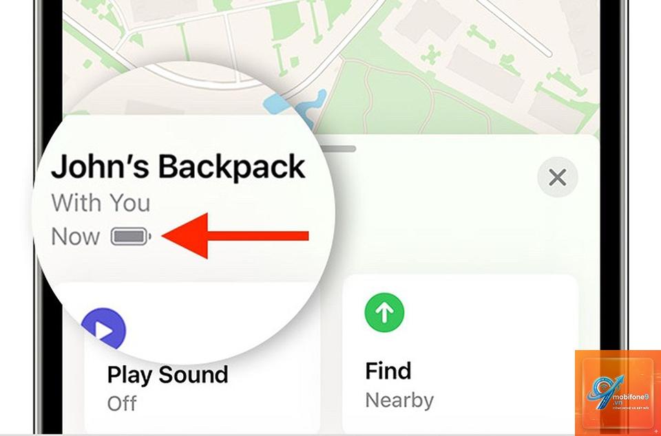 airtag không hiển thị trong find my - Hình 2