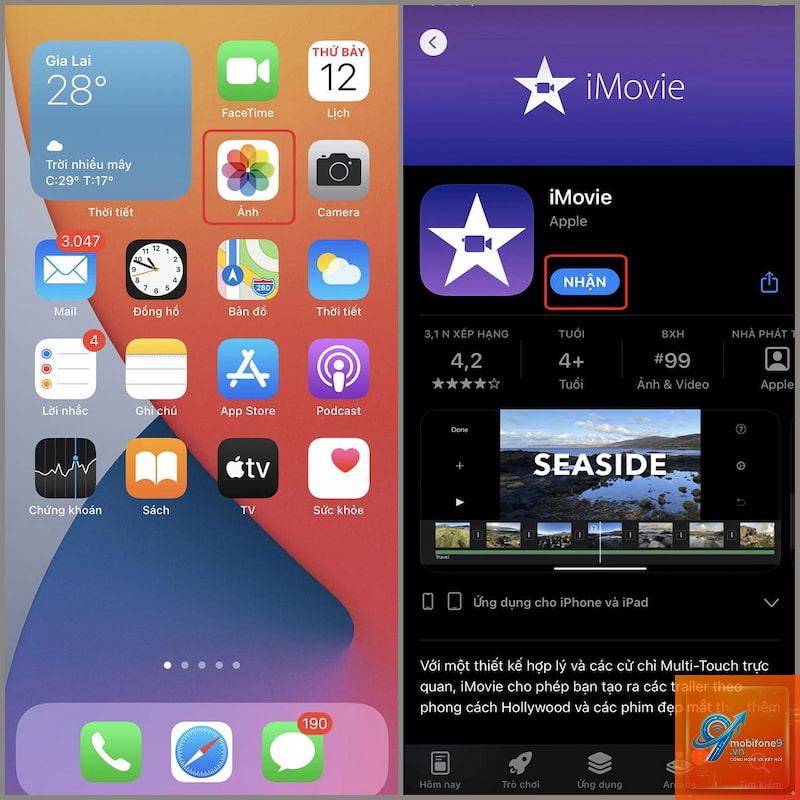 app chỉnh clip trên iPhone - Hình 2