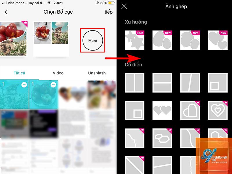 app ghép ảnh trên iPhone - Hình 3