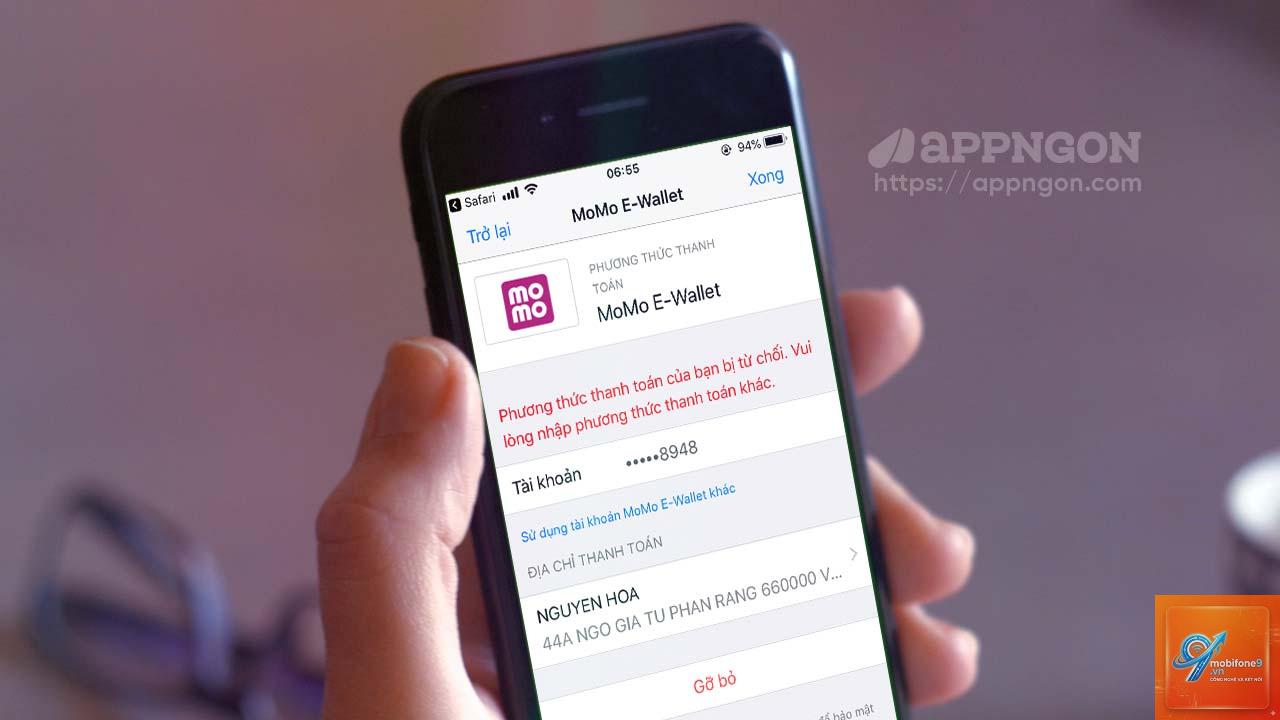 app store bị từ chối thanh toán - Hình 5