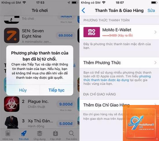 app store không nhận thẻ thanh toán - Hình 4