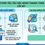 app store yêu cầu xác minh liên tục