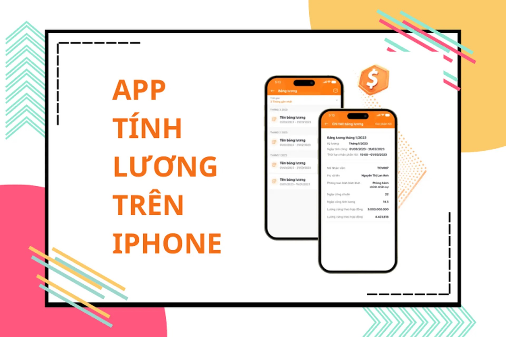 app tính lương trên iPhone - Hình 2