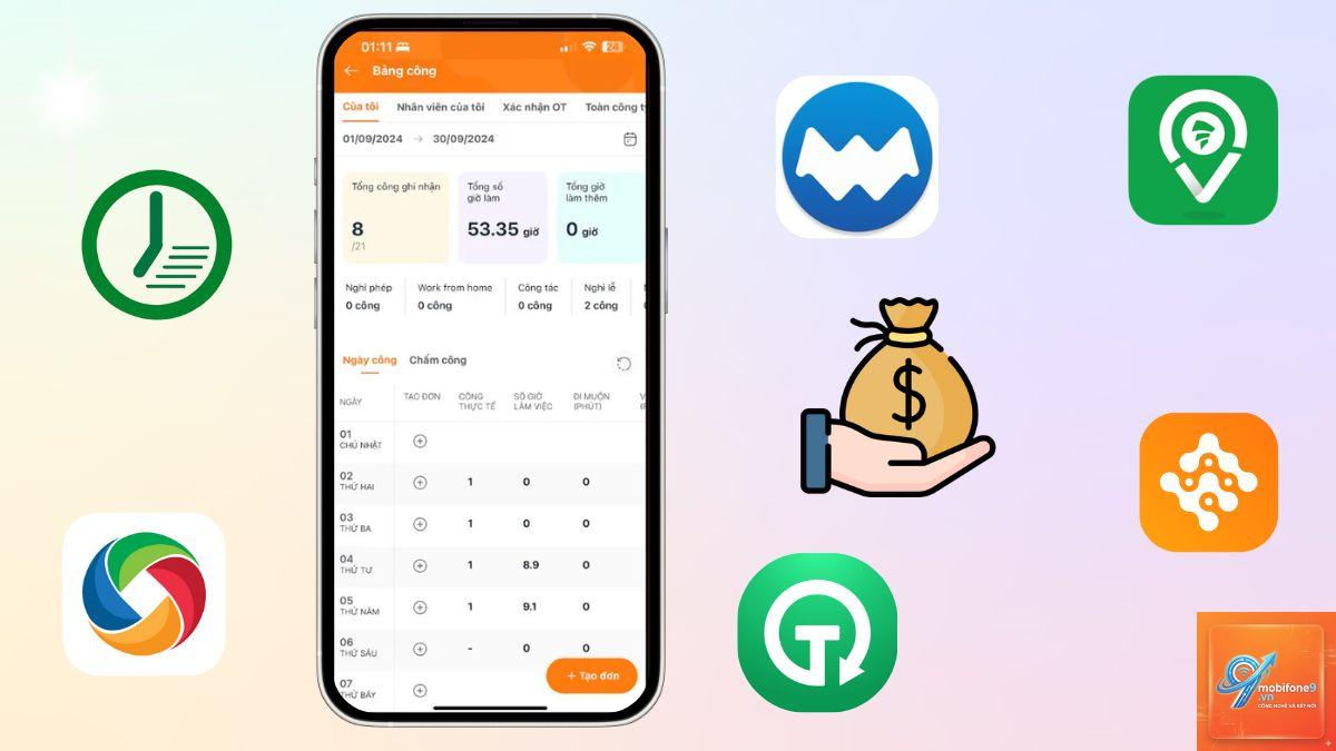 app tính lương trên iPhone - Hình 1