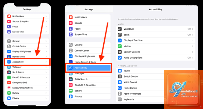 apple accessibility settings - Hình 2