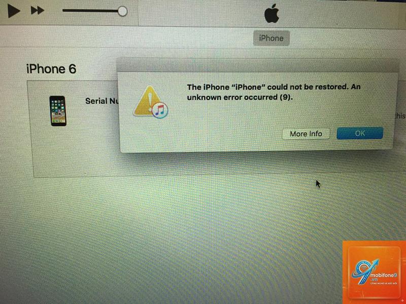 apple error 9 là gì - Hình 5